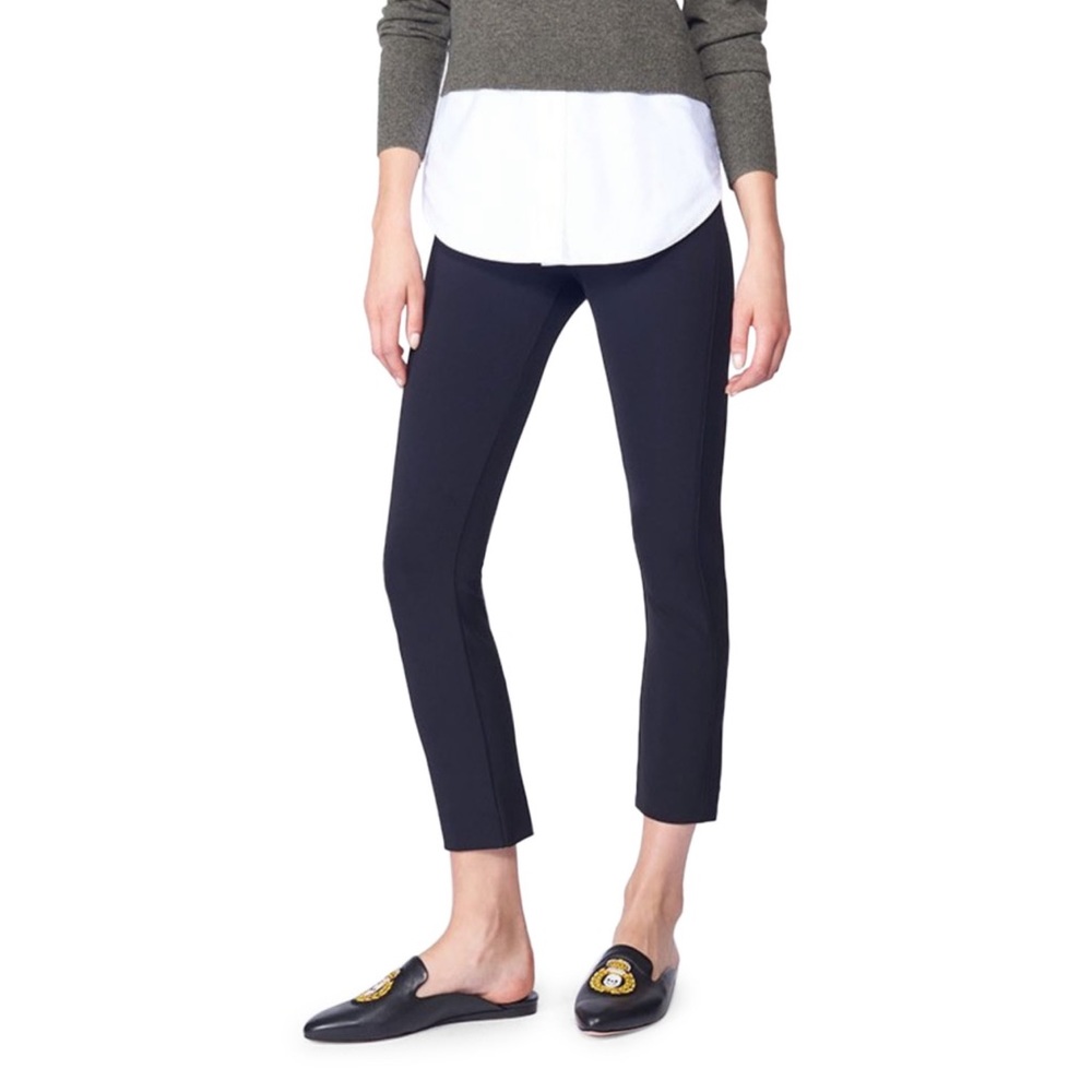 Veronica Beard navy Cropped Pants